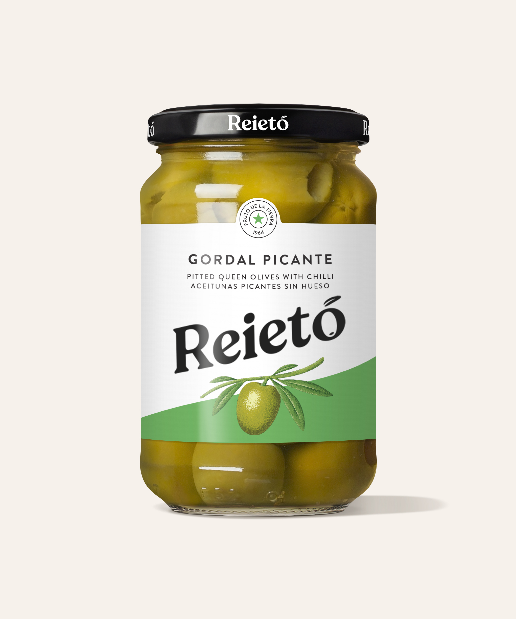 Gordal Picante Olives, jar