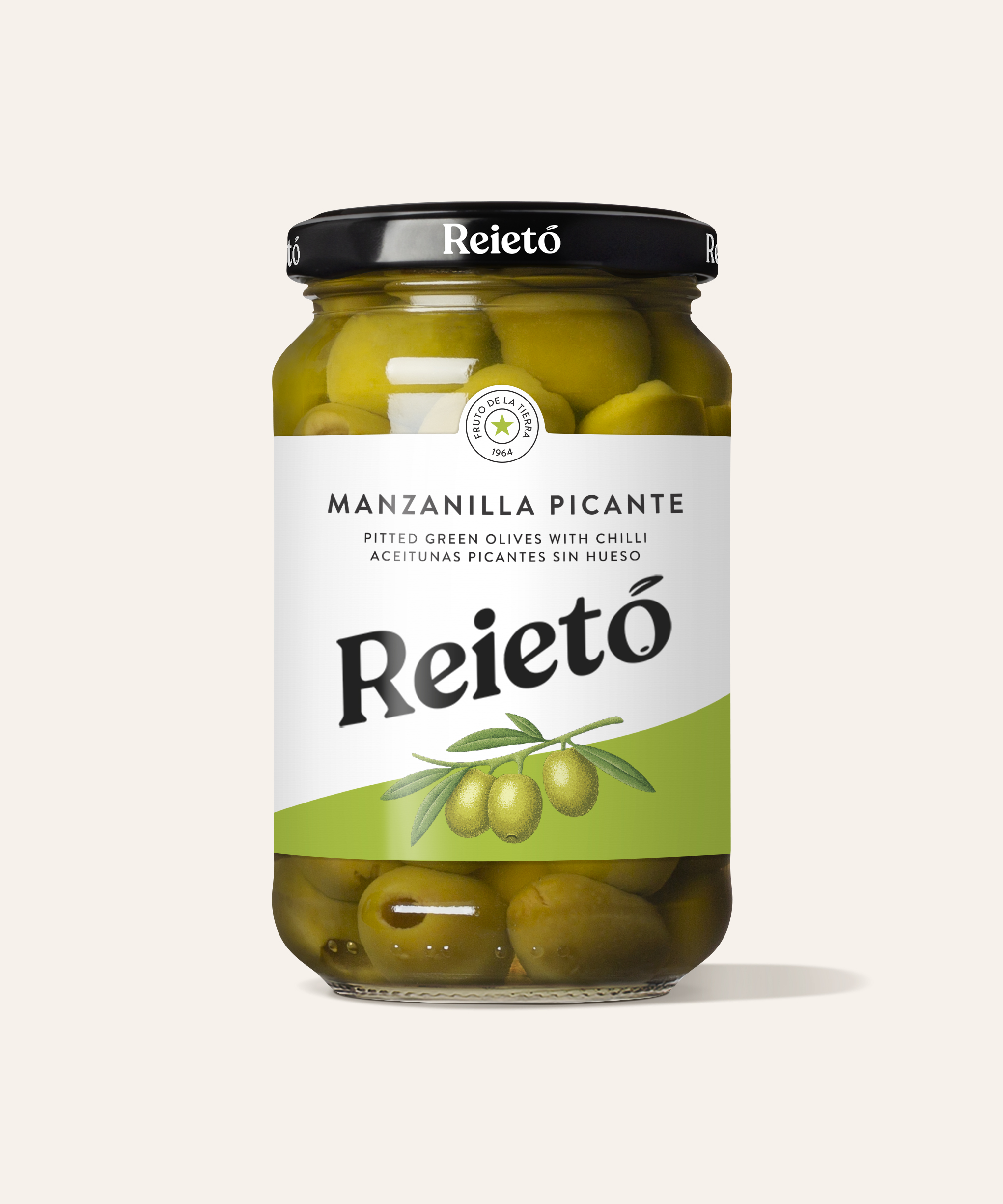 Manzanilla Picante Olives, jar
